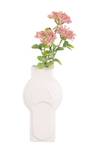 Vase Layer Art Blanc - Céramique - 5 x 24 x 5 cm