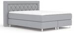 Boxspringbett Lavello Grau - Breite: 140 cm