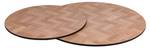 Tischplatten Copenhagen Braun - Holzwerkstoff - 50 x 1 x 50 cm