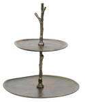 Etagere TRESA Braun - Metall - 28 x 31 x 31 cm