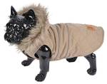 Hunde Winterjacke Martin Beige - Textil - 54 x 3 x 35 cm