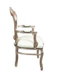 Fauteuil Blanc Français Multicolore - Blanc