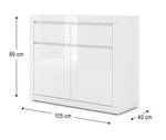 Kommode BELLO BIANCO 105x40x89