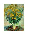 Puzzle Gartenkurbis Blumen 1000 Teile Papier - 26 x 6 x 36 cm