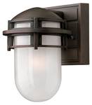 Wandlampe CAPALDI Bronze - Weiß - Durchmesser Lampenschirm: 14 cm