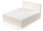 Boxspringbett Jonah Creme - Breite: 180 cm