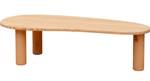 Couchtisch Tramadiu Massivholz - Holzart/Dekor - 130 x 35 x 57 cm