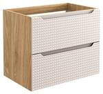 Schrank unter waschbecken LUXOR CUW70 2D Beige