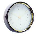 Horloge murale design THE GOLDEN SHINE. Blanc - Verre - 33 x 33 x 5 cm