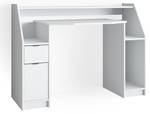 Bureau Joel 123cm blanc Blanc