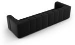 modulares Sofa SERENA 4 Sitzplätze Schwarz