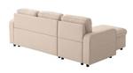 Canapé d'angle convertible MARIO Beige