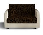 Sofa TWIC Braun - Ecru - Breite: 132 cm