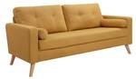 Couchgarnitur TATUM 2er-Set Gelb