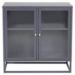 Vitrinenschrank BAKAL SC85 2D Grau