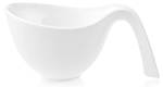 Cup mit Griff Flow Weiß - Porzellan - 13 x 10 x 19 cm