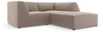 modulares Ecksofa RUBY 3 Sitzplätze Braun