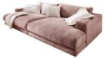 Big Sofa MADELINE Pink - Tiefe: 190 cm