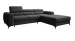 Ecksofa MONEK Schwarz