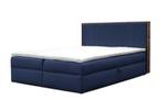 Boxspringbett Krisi Marineblau