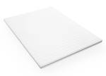 Surmatelas 80x200 mousse froide Blanc - Textile - 80 x 5 x 200 cm