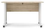Schreibtisch Prisme B Braun - Holz teilmassiv - 120 x 74 x 80 cm