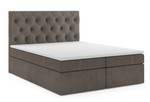 Boxspringbett BLANO 120 cm cm MH20 Braun Braun - Holzwerkstoff - 120 x 123 x 217 cm