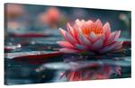 Bild Lotus Blumen II 100 x 70 cm