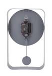 Horloge murale Pendulum Charm Gris