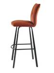 Tabouret de bar INDILANE Lot de 2 Brun rouge