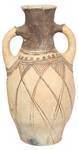 Vase SAHARA III Braun - Keramik - Stein - 24 x 54 x 27 cm