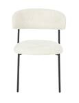 Lot de 2 chaises Ester Beige - Textile - 58 x 78 x 54 cm