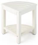 Tabouret Salle de Bain BA7860WH Blanc - Matière plastique - 33 x 44 x 33 cm