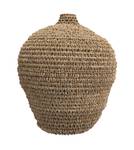 Vase Cajou Marron - Fibres naturelles - 33 x 36 x 33 cm