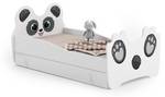 Lit enfant ANIMALS KSB015 Gris - Blanc