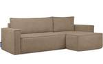 NAPI II Universal - Ecksofa Hellbraun - Breite: 246 cm