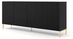 Sideboard WAVE SB200 4D Schwarz