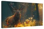 Bild Hirsch Tiere III 90 x 60 cm