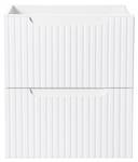 Armoire sous lavabos NOVA CUW50 2D Blanc