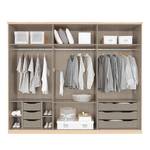 Tablettes Quadra 90 cm - 54-57 cm Pour profondeur d'armoire 54 / 56 cm - 1 set