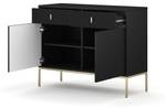 Sideboard MAGGIORE SB104 2D2D Schwarz - Gold