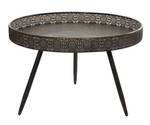 Table d'appoint Ronde Bronze - Marron