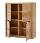 Wohnwand Pisa 21 (3-teilig) Braun - Massivholz - Holzart/Dekor - 376 x 190 x 46 cm