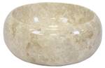 Waschbecken Cosima Beige - Naturfaser - 35 x 15 x 35 cm