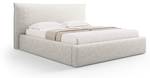 Bett mit Box und Kopfteil AGATE Beige