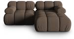 modulares Ecksofa BELLIS 3 Sitzplätze Bronze