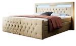 Boxspringbett Gloria Beige - Breite: 200 cm - H4