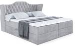 Boxspringbett VILA Grau - Breite: 120 cm - H3