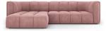 modulares Ecksofa SERENA 3 Sitzplätze Pink