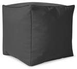 Sitzsack-Hocker Pouf "Cube" 40x40x40cm Anthrazit